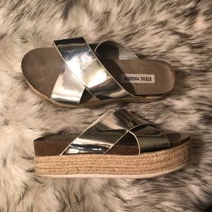 Steve Madden Hassie Espadrille Platform Sandal